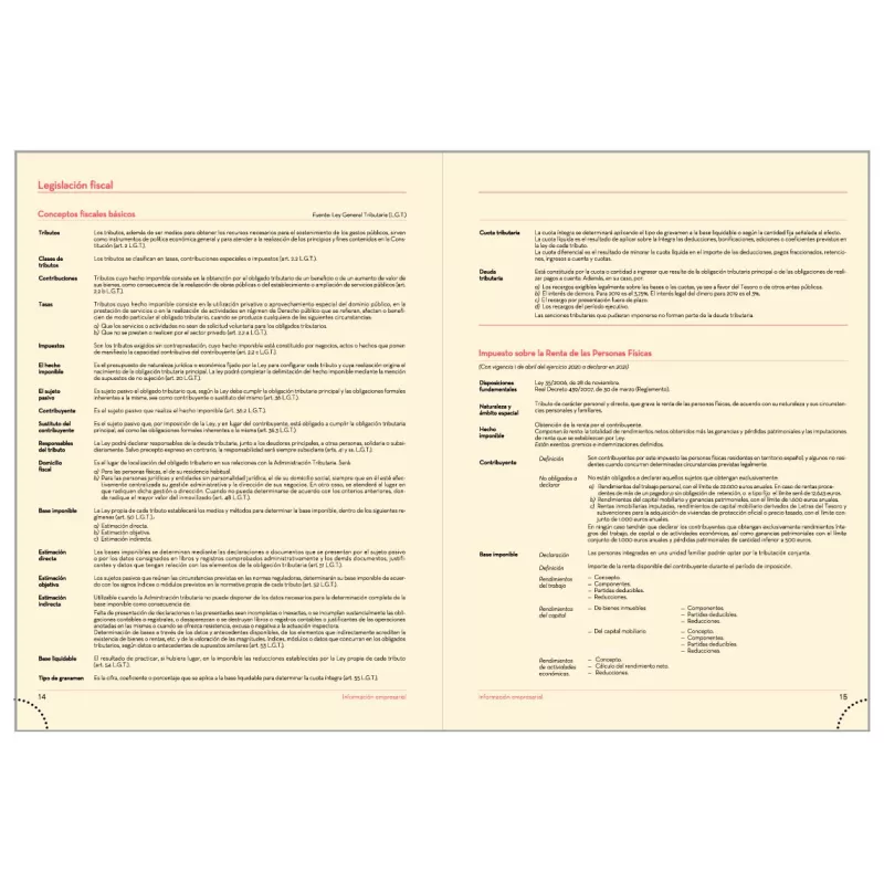 E27 - Agenda Dirección Piel Natural Marron