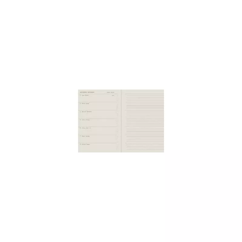 Q86-Agenda Bolsillo Ivory / 6I-Tucson Flex / 478-Mostaza