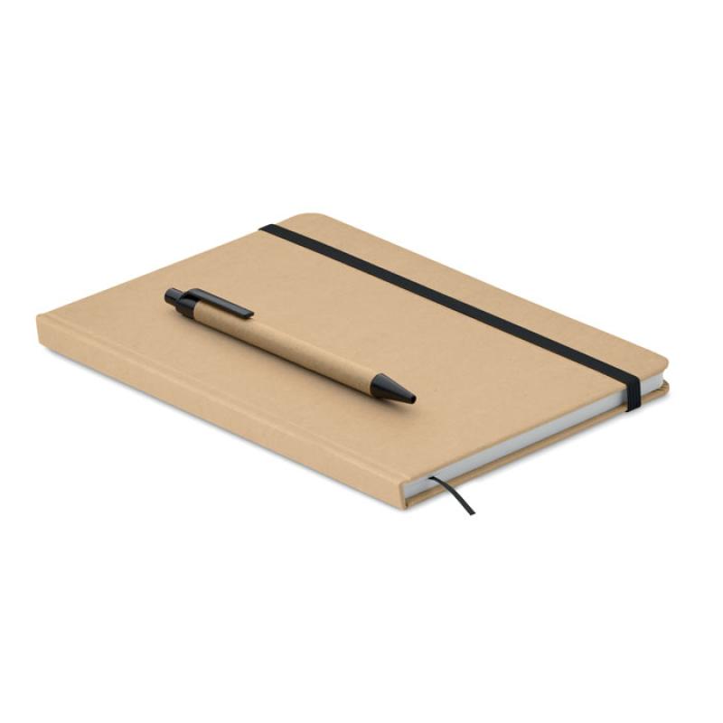 Libreta A5 en cartón reciclado