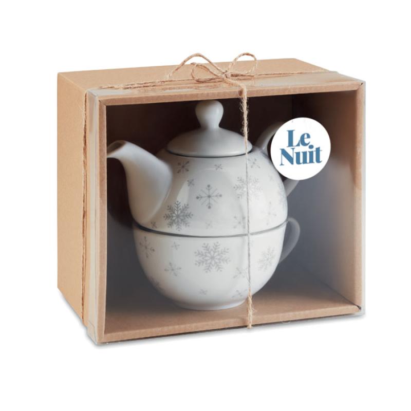 Juego de té de Navidad