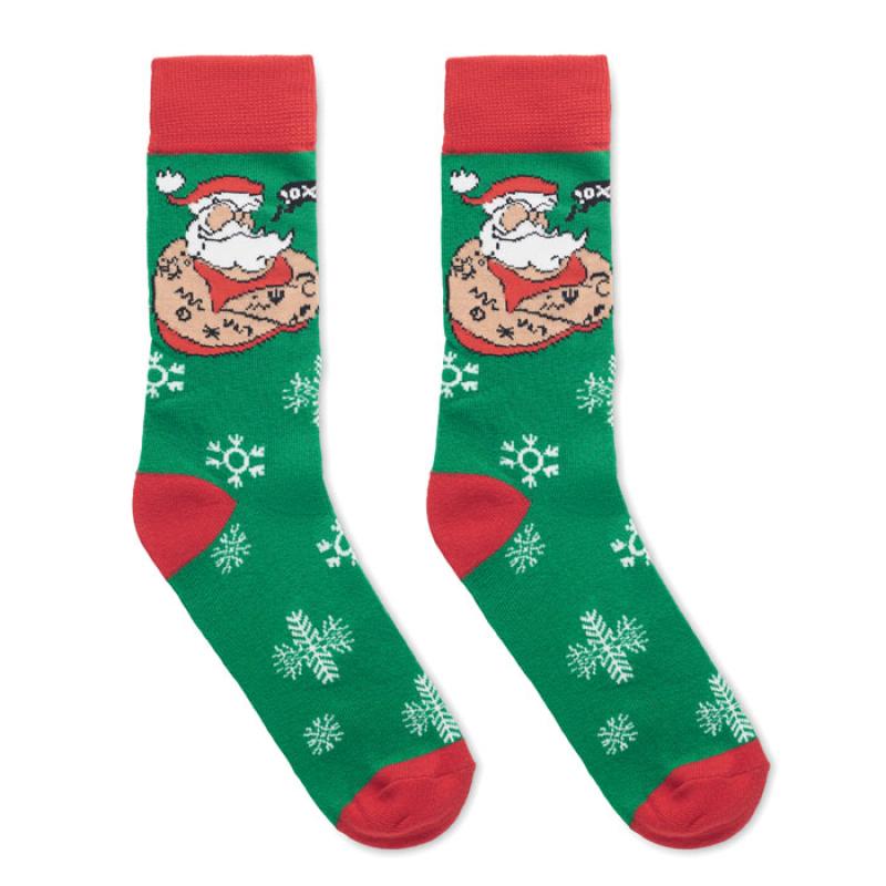 Par de calcetines de Navidad L