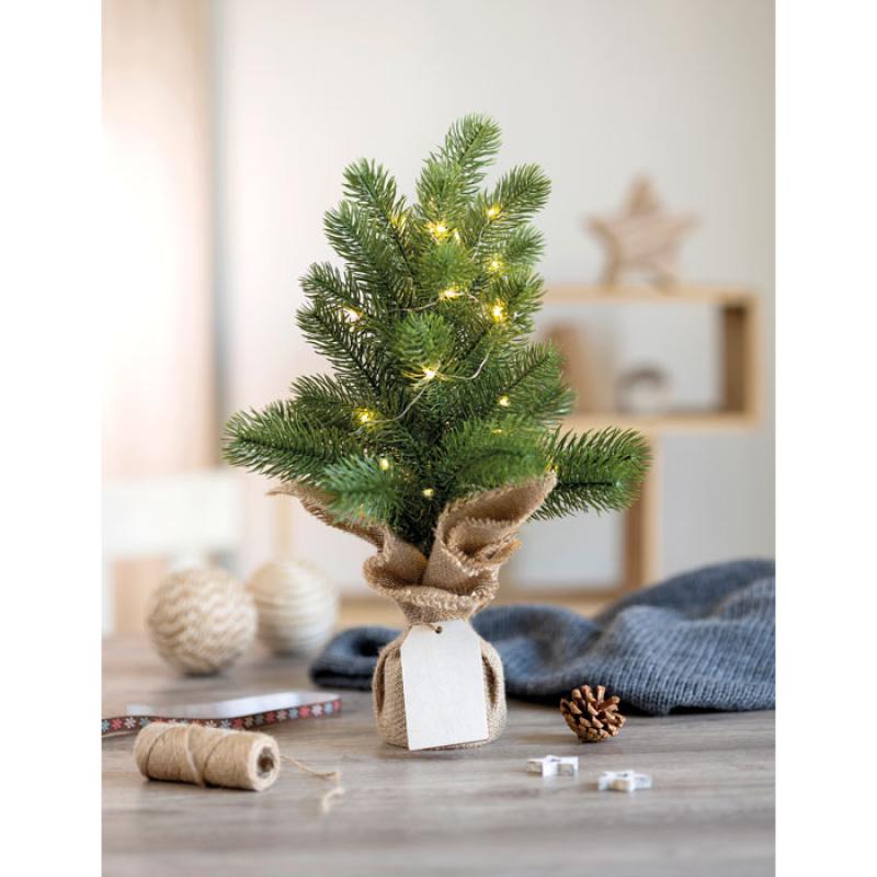 Mini árbol Navidad plástico