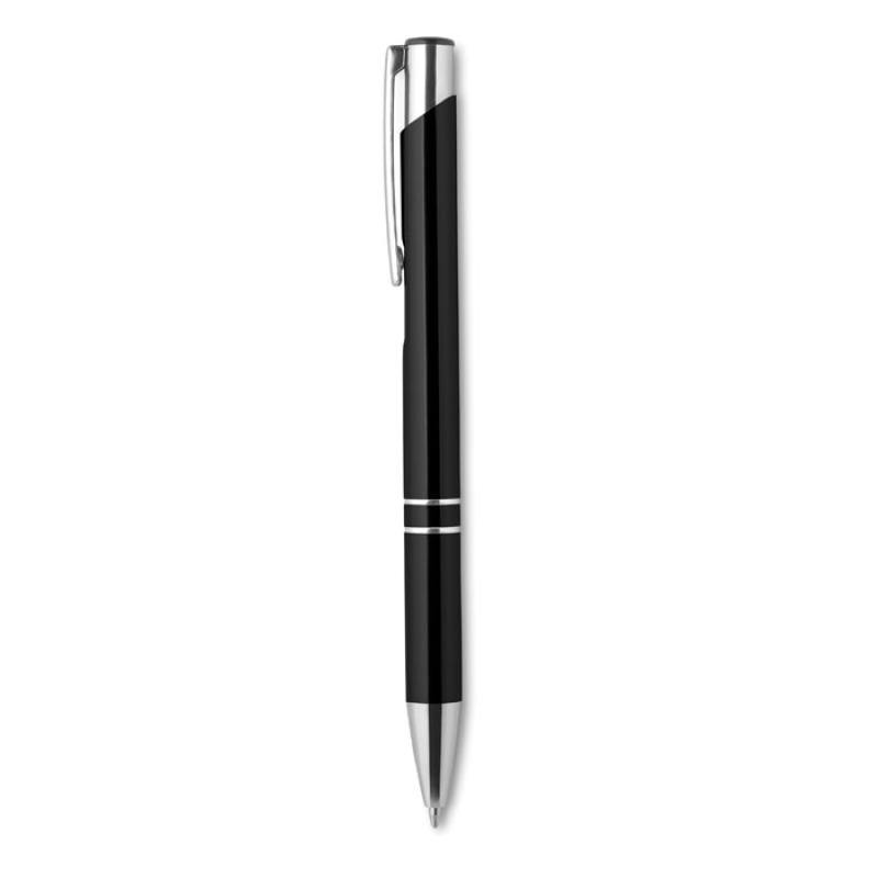 Bolígrafo pulsador tinta negra