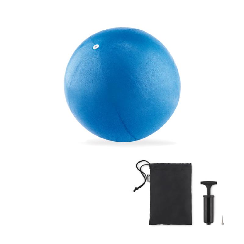 Balón de pilates con mancha
