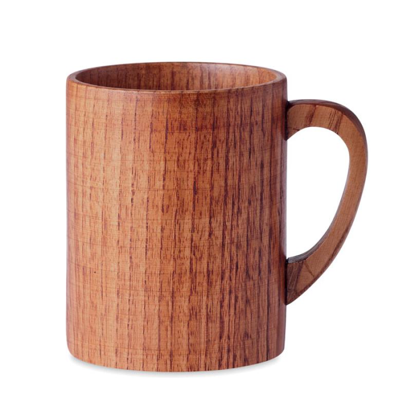 Taza de madera de roble 280 ml