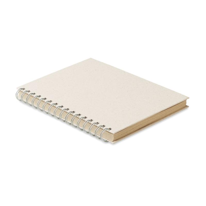 Libreta anillas A5 papel hierba