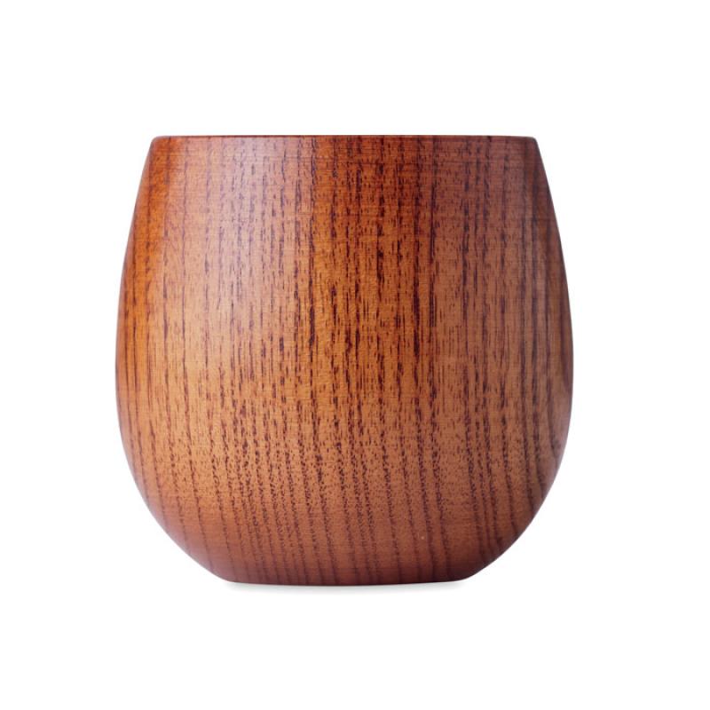 Vaso de madera de roble 250 ml