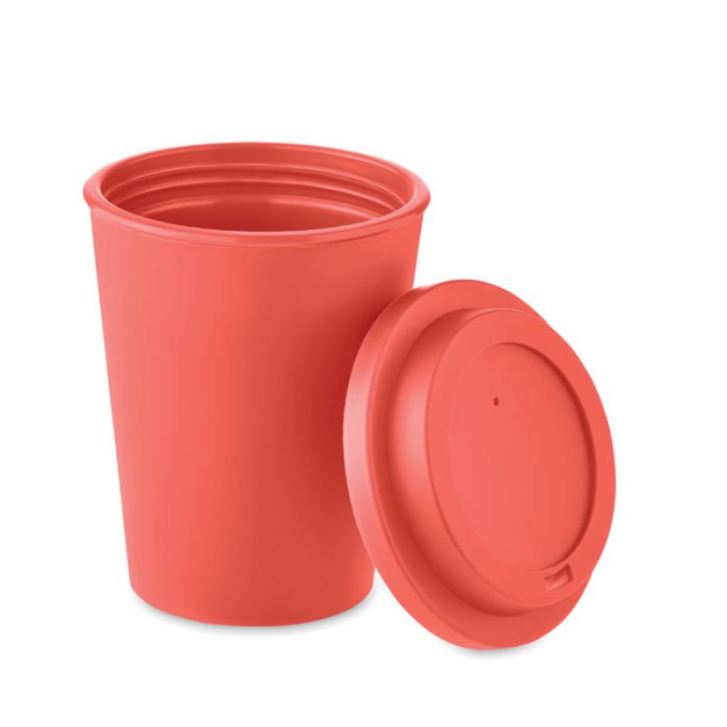 Vaso de doble pared PP 300 ml