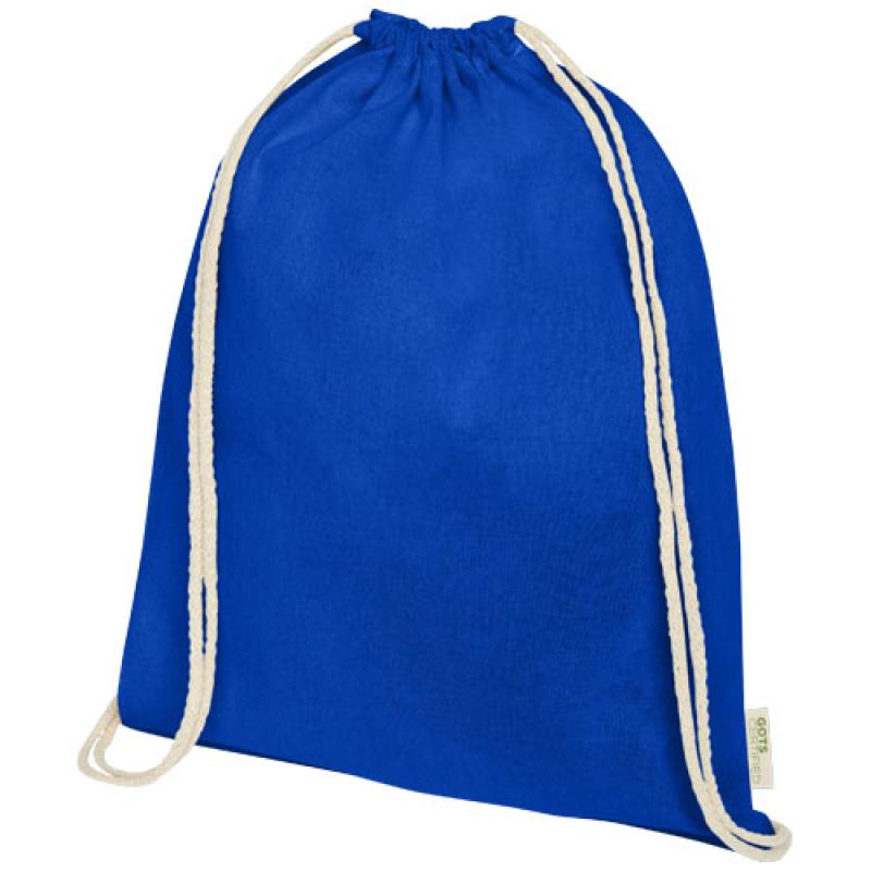 Mochila de cuerdas de algodón orgánico de 140 g/m² 5L "Orissa"