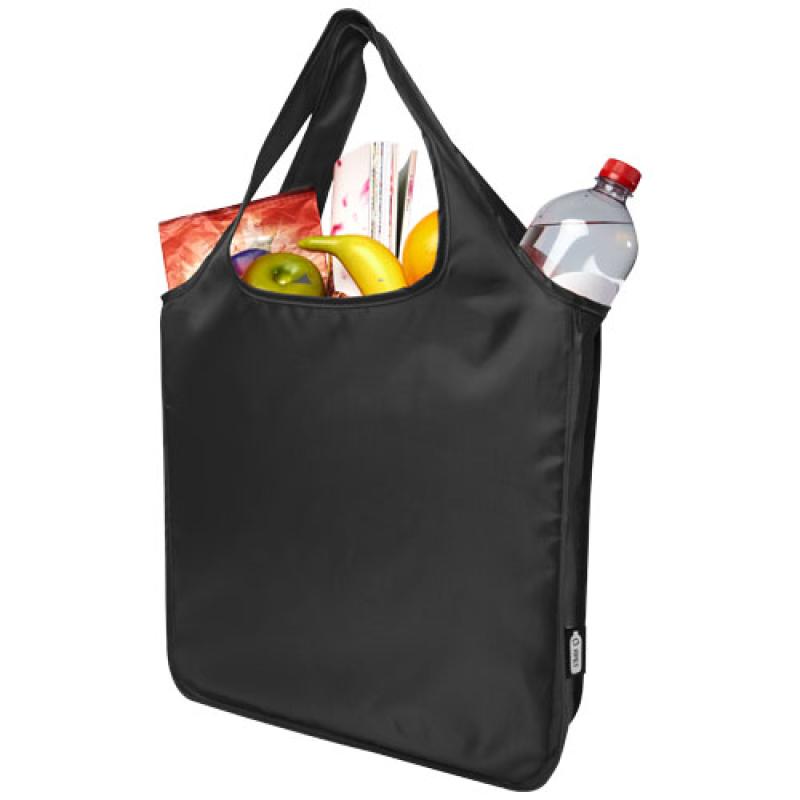 Bolsa Tote plegable grande de PET reciclado "Ash"