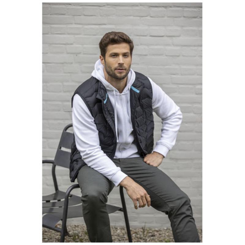 Chaleco aislante de material reciclado GRS para hombre "Epidote"