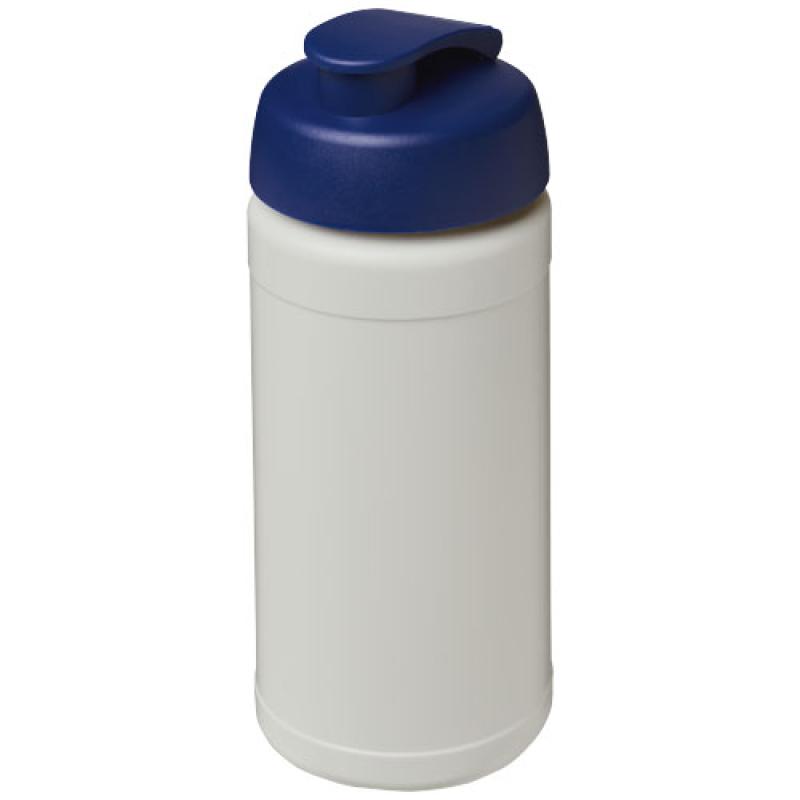 Bidón deportivo con tapa Flip de material reciclado de 500 ml "Baseline"