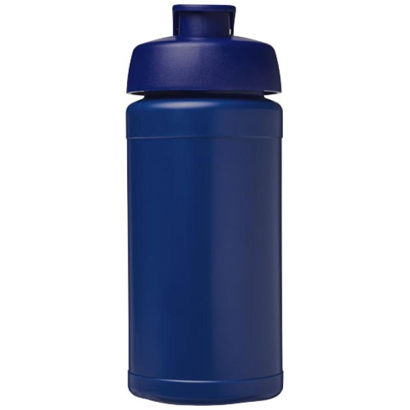 Bidón deportivo con tapa Flip de material reciclado de 500 ml "Baseline"