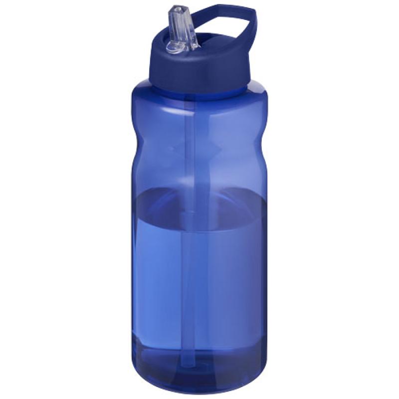 Bidón deportivo con tapa con boquilla de 1 litro "H2O Active® Eco Big Base"