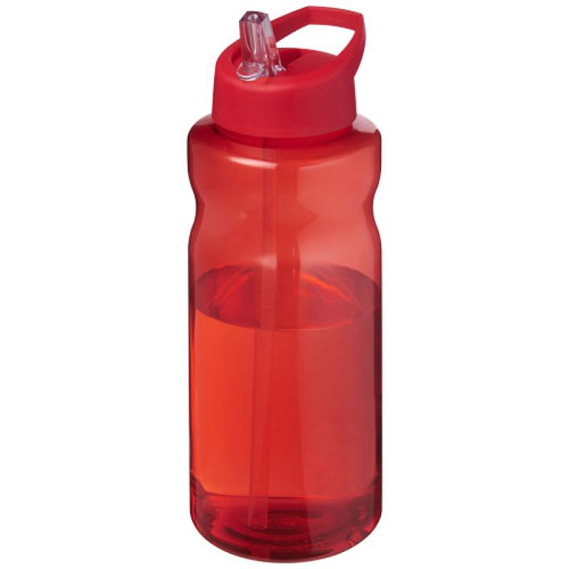 Bidón deportivo con tapa con boquilla de 1 litro "H2O Active® Eco Big Base"