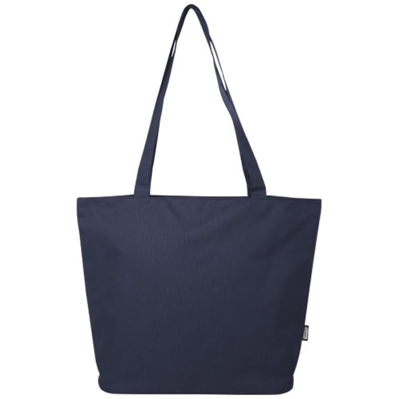 Bolsa Tote con cremallera de material reciclado GRS de 20 l "Panama"