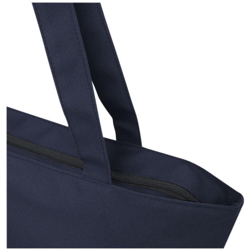 Bolsa Tote con cremallera de material reciclado GRS de 20 l "Panama"