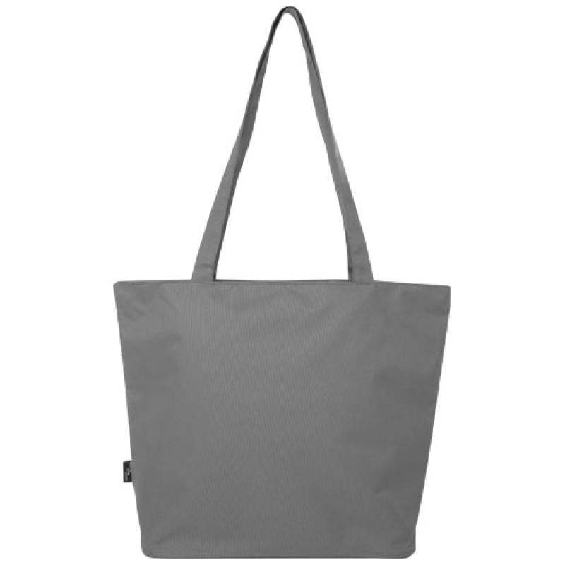 Bolsa Tote con cremallera de material reciclado GRS de 20 l "Panama"