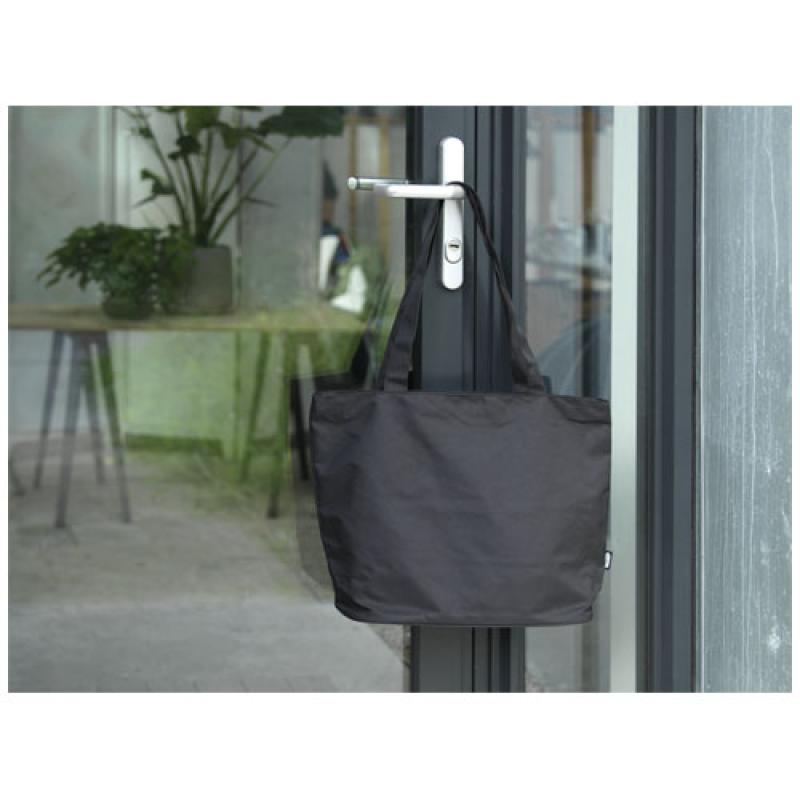 Bolsa Tote con cremallera de material reciclado GRS de 20 l "Panama"