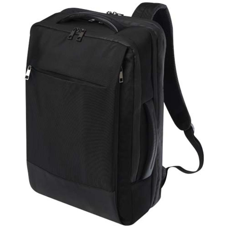 Mochila para portátil de 17" expandible de material reciclado GRS de 35 l "Expedition Pro"