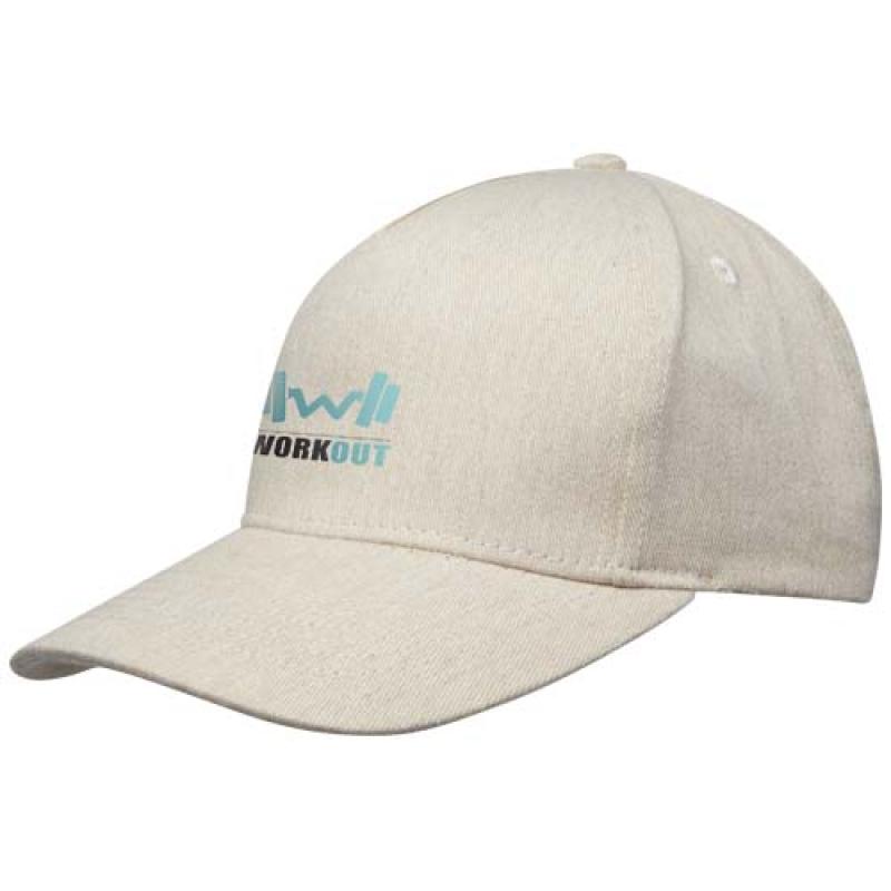 Gorra de material reciclado de cinco paneles Aware™ "Onyx"