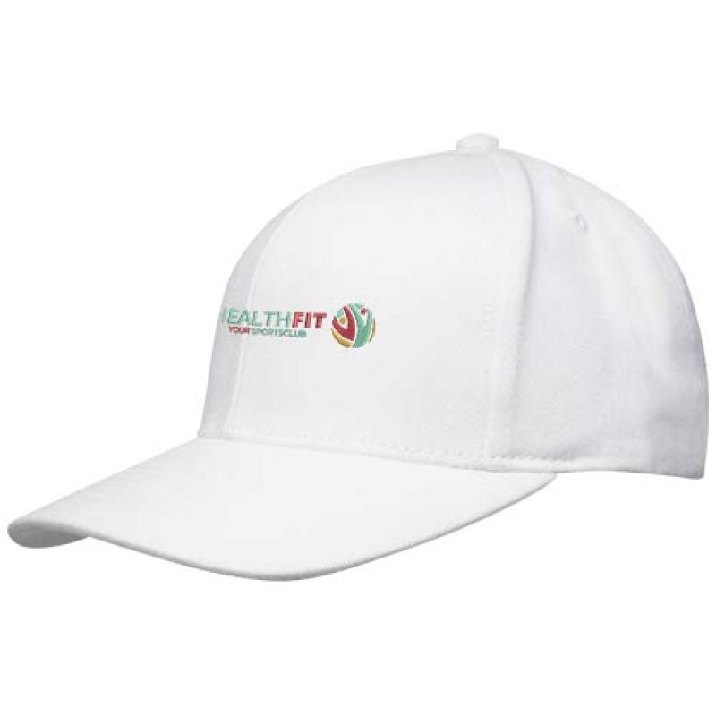 Gorra de material reciclado de seis paneles Aware™ "Opal"