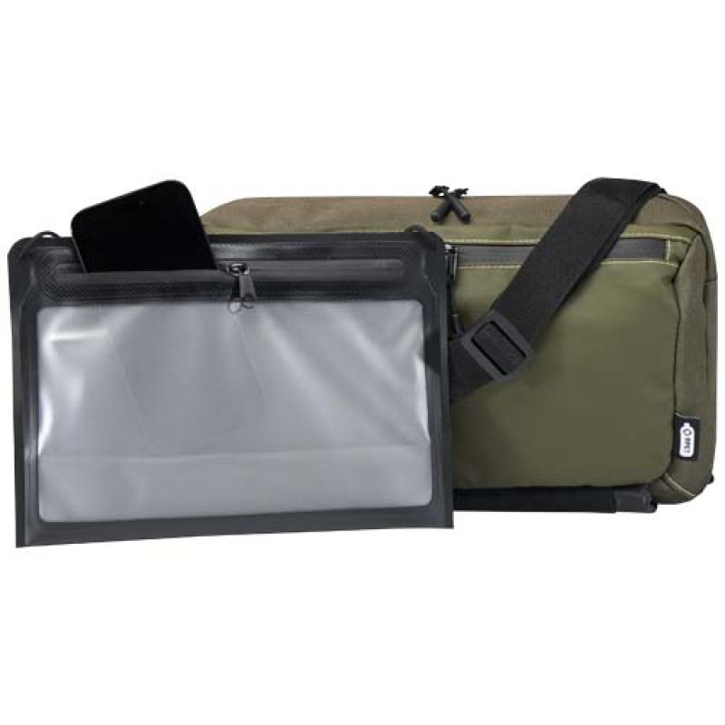 Bolsa bandolera modular de material reciclado GRS "Roam"