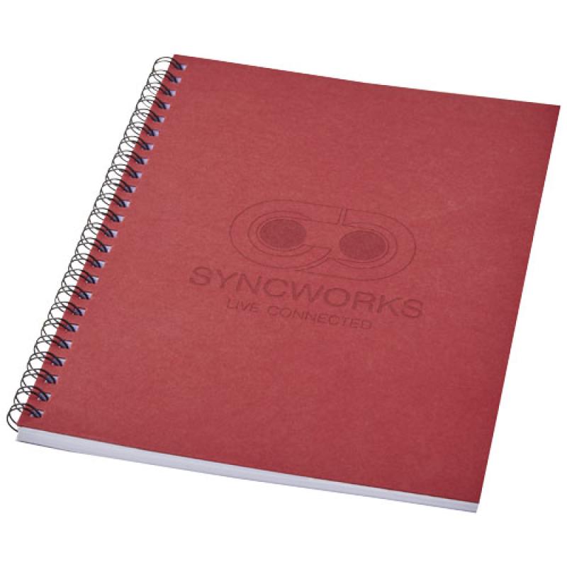 Cuaderno con espiral A5 a color "Desk-Mate®"