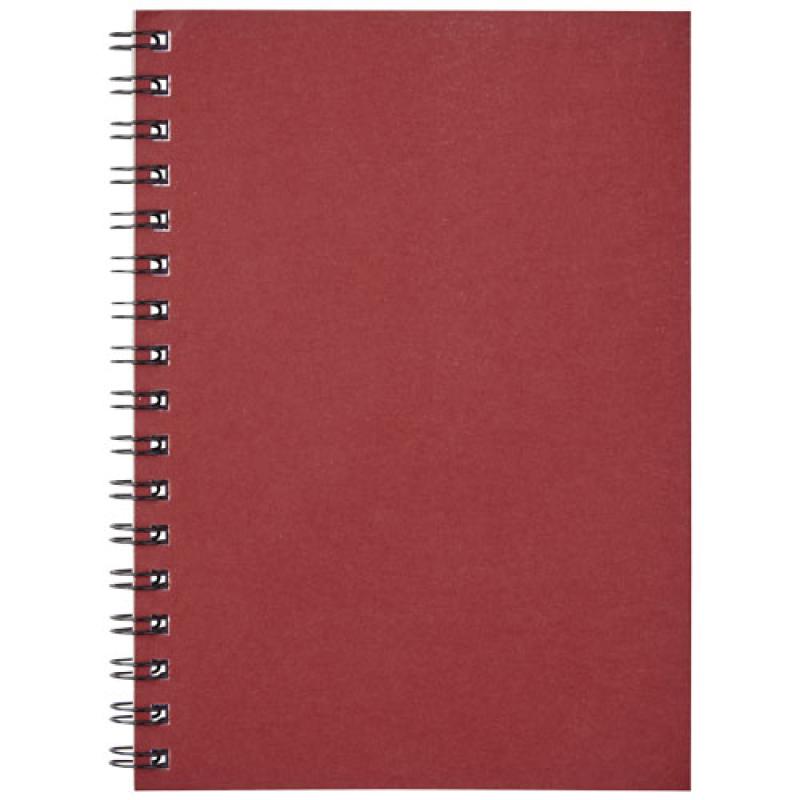 Cuaderno con espiral A6 a color "Desk-Mate®"