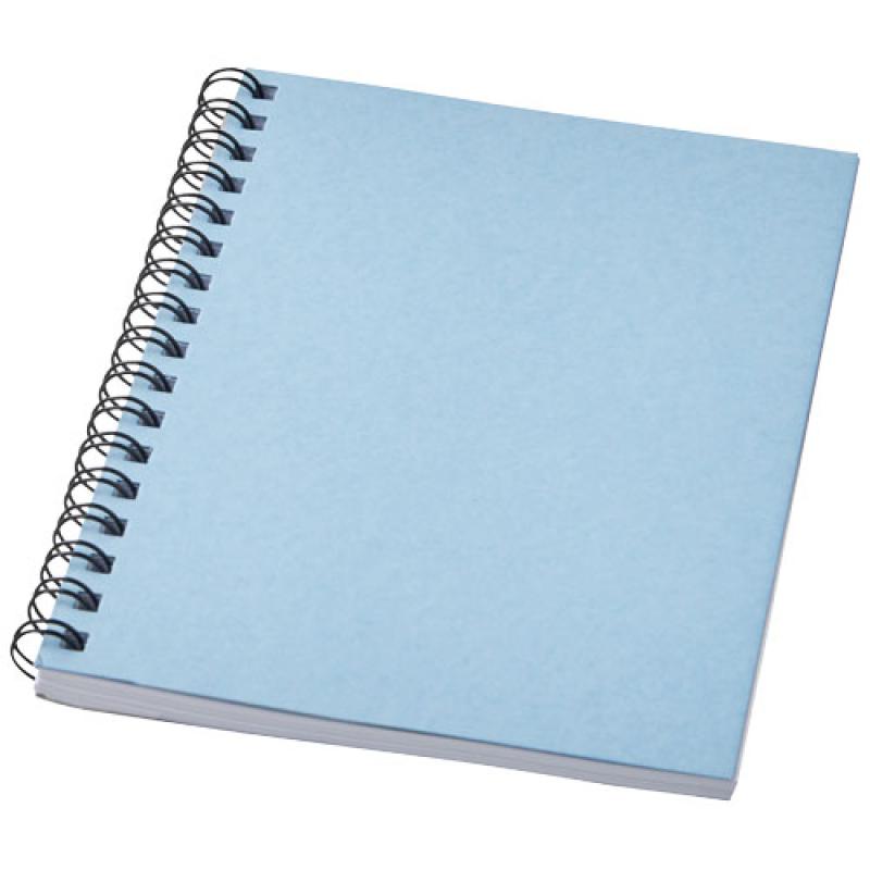 Cuaderno con espiral A6 a color "Desk-Mate®"