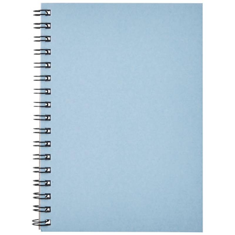 Cuaderno con espiral A6 a color "Desk-Mate®"