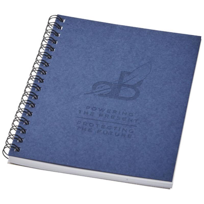 Cuaderno con espiral A6 a color "Desk-Mate®"