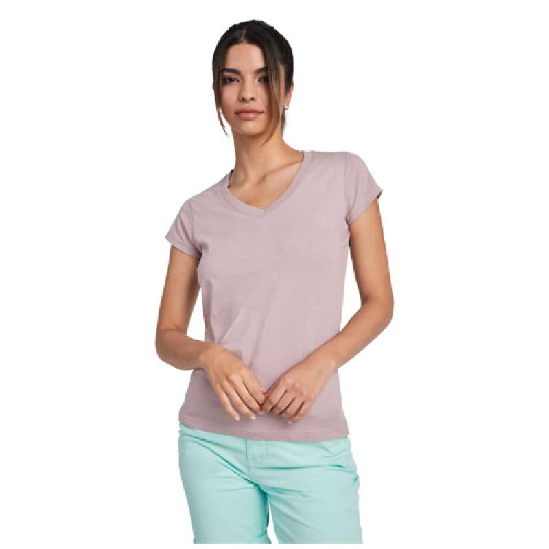 Camiseta de cuello de pico de manga corta para mujer "Victoria"