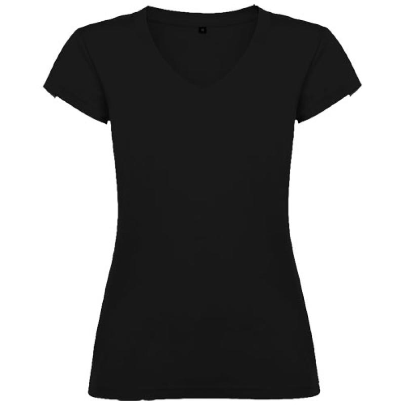 Camiseta de cuello de pico de manga corta para mujer "Victoria"