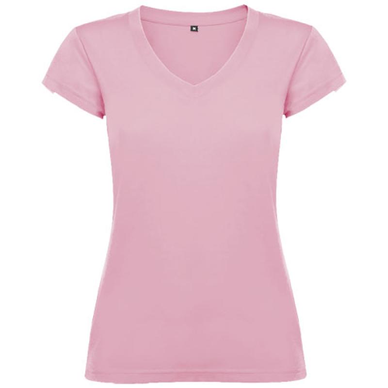 Camiseta de cuello de pico de manga corta para mujer "Victoria"