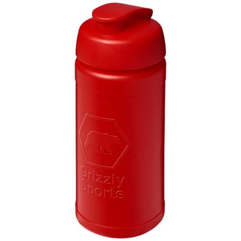 Bidón deportivo con tapa abatible de 500 ml "Baseline Rise"