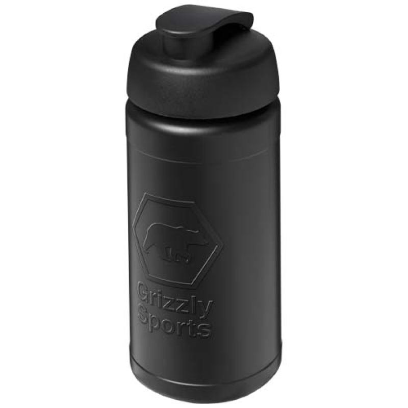 Bidón deportivo con tapa abatible de 500 ml "Baseline Rise"