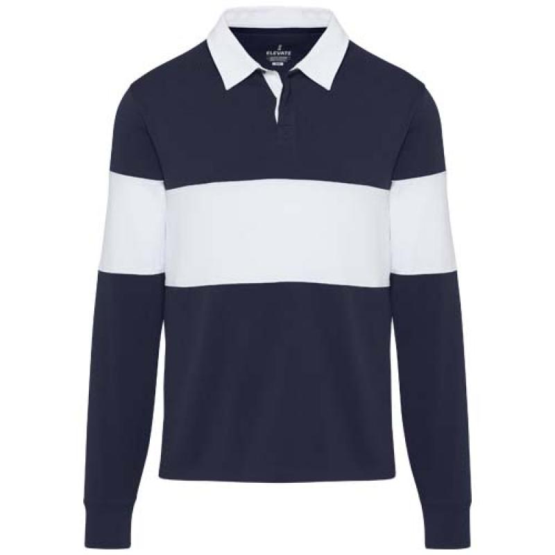 Sudadera tipo polo de rugby unisex "Clyde"