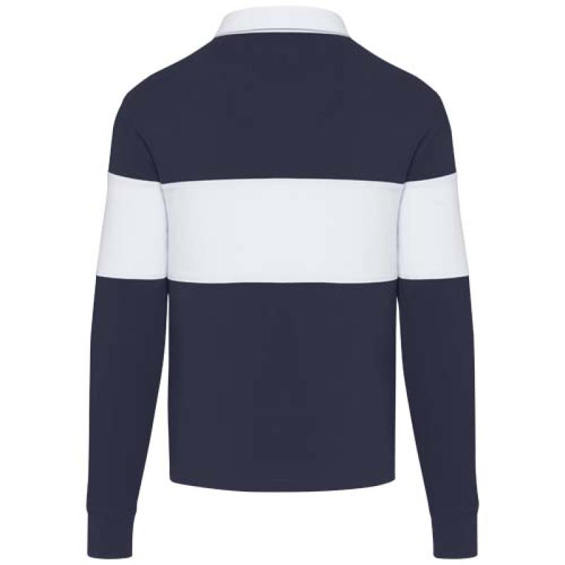 Sudadera tipo polo de rugby unisex "Clyde"