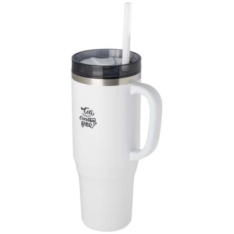 Vaso térmico con pajita de 1200 ml con certificado RCS "Melbourne"