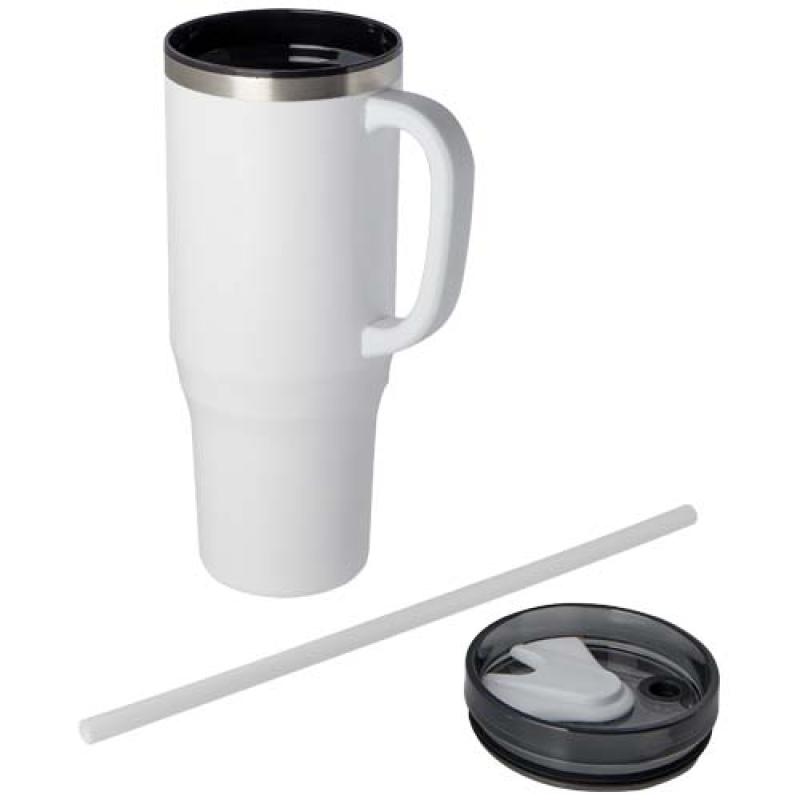 Vaso térmico con pajita de 1200 ml con certificado RCS "Melbourne"