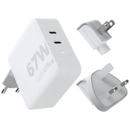 Cargador de viaje de 67 W con cable USB-C PD de 100 W "Xtorm XVC2067 GaN Ultra"