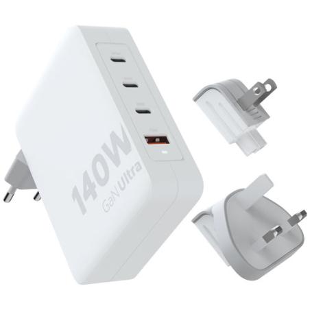 Cargador de viaje de 140 W con cable USB-C PD de 240 W "Xtorm XVC2140 GaN Ultra"