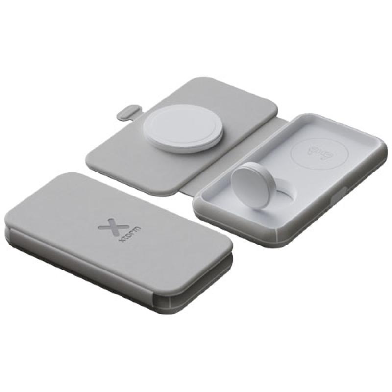 Cargador de viaje inalámbrico 3 en 1 plegable de 15 W "Xtorm XWF31"