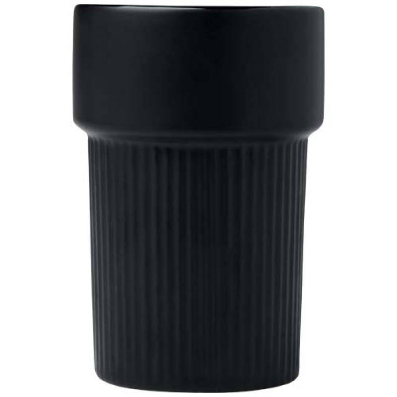 Vaso de 340 ml con funda de bambú "Fika"