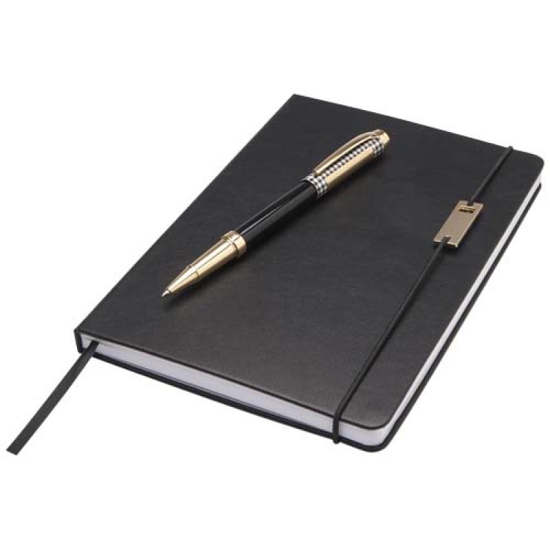 Set de libreta A5 con rollerball "Legato"