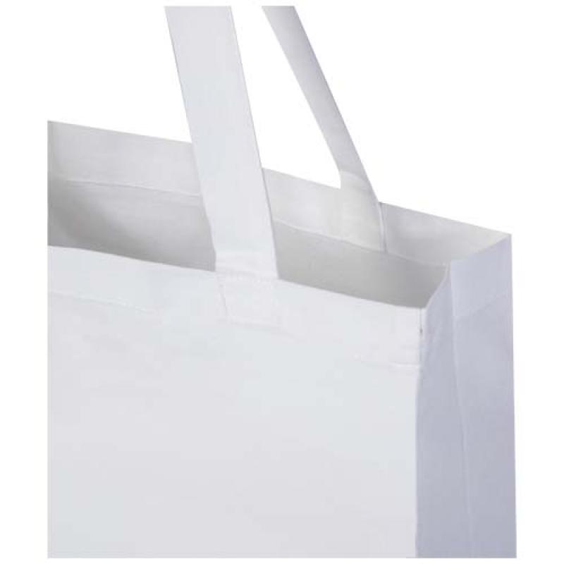 Bolsa Tote con refuerzos de algodón reciclado GRS de 140 g/m² "Madras"