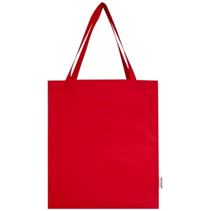 Bolsa Tote con refuerzos de algodón reciclado GRS de 140 g/m² "Madras"