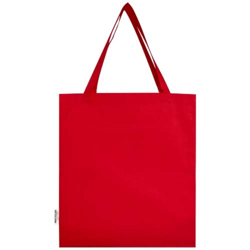 Bolsa Tote con refuerzos de algodón reciclado GRS de 140 g/m² "Madras"