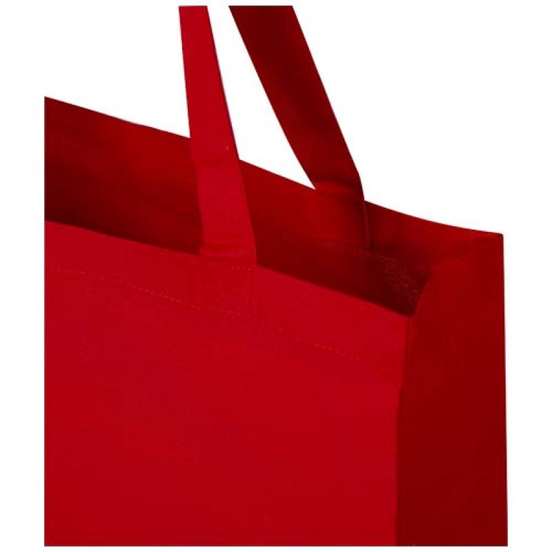 Bolsa Tote con refuerzos de algodón reciclado GRS de 140 g/m² "Madras"